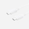 Momax Zero USB-C to USB-C cable supports PD 60W fast charging 1m - White