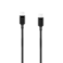 سلك شاحن موماكس زيرو من USB-C إلى USB-C بقوة 100 واط وبطول 1م - أسود