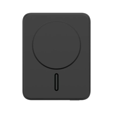 Momax Q.Mag Minimal 2 Wireless Magnetic Battery MagSafe 10000mAh - Black