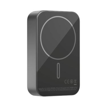 شاحن متنقل موماكس Q.Mag X2 شحن لاسلكي بتقنية الماج سيف بسعة 20000 مللي أمبير - أسود