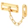 Mega Chain Door Guard 66519 Gold 4inch