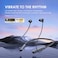 Oraimo Earbuds Necklace Lite Call Vibration Wireless Headphones - Black