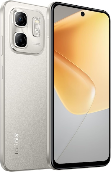 Infinix Hot50i (RAM: 4+4GB, ROM: 128GB), 6.7" HD+ Display, 48MP Dual AI Rear Camera, 8MP Front Camera, 120Hz Display, 5000 mAh Battery, Dual Nano Sim, Type-C, Android 14 - Titanium Grey, NFC
