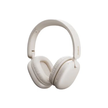 سماعة رأس أورايمو لاسلكية بوم بوب لايت بخاصية إلغاء الضوضاء البيئية وصوت مكاني بتقنية Sound360 - ذهبي فاتح