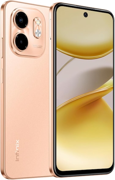 إنفينيكس سمارت9 اتش دي 3+3  جيجابايت + 64 جيجابايت ذهبي مرجاني