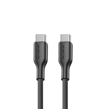 سلك شاحن أورايمو روبوست لاين من USB-C إلى USB-C بطول 1.5 م وبقوة 60 واط - أسود