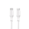 سلك شاحن أورايمو روبوست لاين من USB-C إلى آيفون بطول 1 م وبقوة 30 واط - أبيض