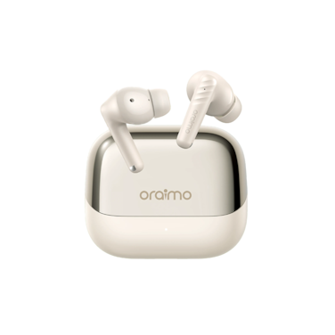 سماعة أذن أورايمو لاسلكية سبيس بودز نيو بلس بخاصية إلغاء الضوضاء النشط - ذهبي فاتح