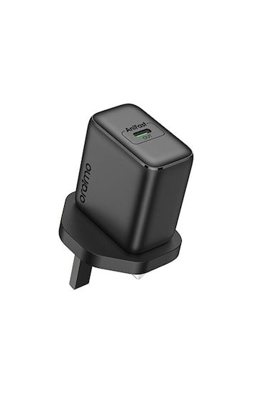 شاحن جداري اورايمو بمنفذ USB-C وبقوة 35 واط مع سلك شاحن - أسود