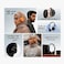 Oraimo BoomPop Air Lightweight On Ear Wireless Headphones - Black