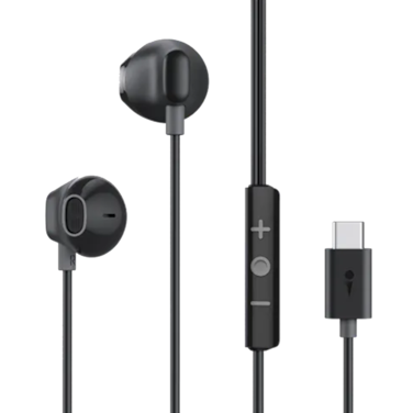 سماعة أذن أورايمو سلكية Halo Airy بوصلة USB-C - أسود