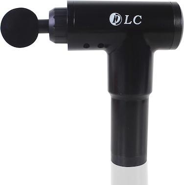 Generic Rechargeable Deep Tissue Muscle Quiet Massage Gun 24 Watts DLC-M6404, Black