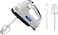 Macest 7 Speed Electric Hand Mixer, For Food Baking, 4 Chrome-Plated Steel Accessories For Easy Whipping Easy Whipping Cream Cake Cookies