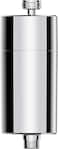 Philips Stainless Steel In-Line Shower Filter, Chrome/Silver