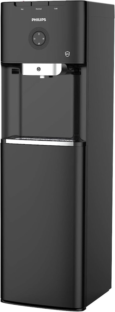 موزع مياه فيليبس 4000 لتر بفتحة واحدة وتحميل سفلي مع فلتر مايكرو بي كلين - ADD4968BK