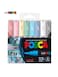 POSCA PC-1MR Paint Marker Set 0.7mm [8C] Soft Colors
