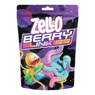 Zello Berry Slinkies Stand-up Pouch 100g