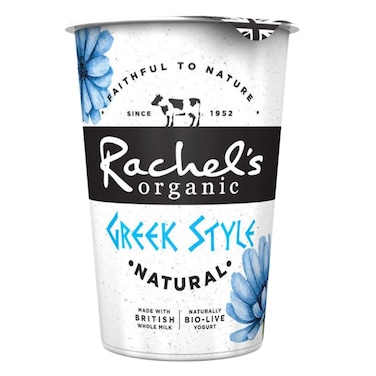 Rachel's Organic, Greek Yogurt Plain 450g