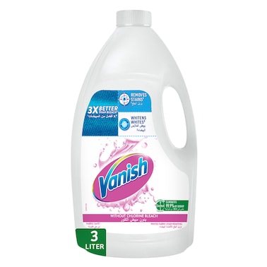 Vanish Liquid Fabric Stain Remover 3L - White Clothes