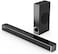 GS General Supreme GSSAB21 Soundbar with 2.1 Channel Amplifier, Bluetooth, 80W, Black