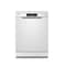 Sharp 8 Programs Free Standing Dishwasher with 14 Storage Compartments, QW-MA814K-SS3 (Installation Not Included)