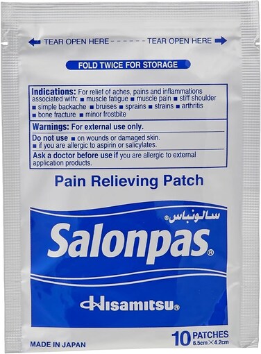 Salonpas Pain Relief Patch - 20 Patches