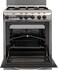 GS General Supreme Kiriazi, Gas Cooker, Size 60x60cm, 4 Burners, Grill, Full Safety, Steel (Installation Not Included)