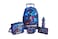 Batman 18" Trolley Bag Set With Lunch Bag, Pencil Case, Water Bottle &amp; Lunch Box &ndash; Dark Blue