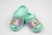 Frozen Kids Clogs with Elsa Print Lightweight &amp; Comfortable Slip-On Sandals  Girls &ndash; Aquamarine