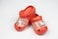 Hello Kitty Kids Clogs with Comfortable Fit and Fun Design Lightweight &amp; Comfortable Slip-On Sandals  &ndash; Red
