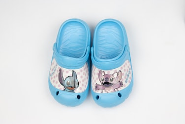 قباقيب للأطفال من ليلو آند ستيتش بتصميم شخصيات مرحة – أزرق