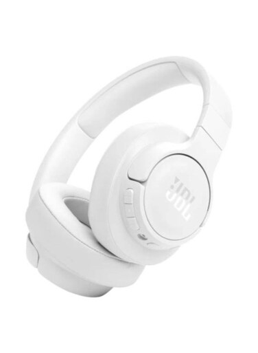 سماعات JBL Tune 770NC اللاسلكية فوق الأذن مع خاصية إلغاء الضوضاء - أبيض