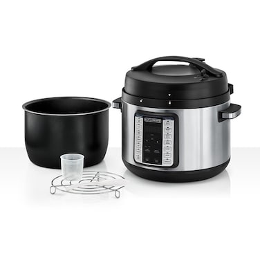 Black &amp; Decker Multi cooker - 1350W - 9 In 1 - 10 L - Smart Programmable - Black - Pcp1010-B5