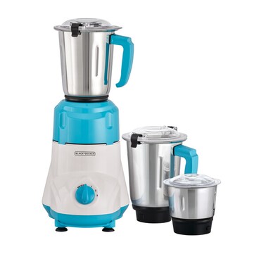 Black &amp; Decker 3-In-1 Mixer Grinder - 1.5 L - 550 W - Blue - MG550-B5