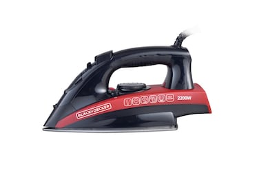 مكواة بخار بلاك آند ديكر - 2200 واط - أسود - X2200-B5