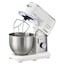 Black &amp; Decker Stand Mixer Kitchen Machine -1000W, 6L - Stainless Steel Bowl - 10 Speeds  -White - MKM100-B