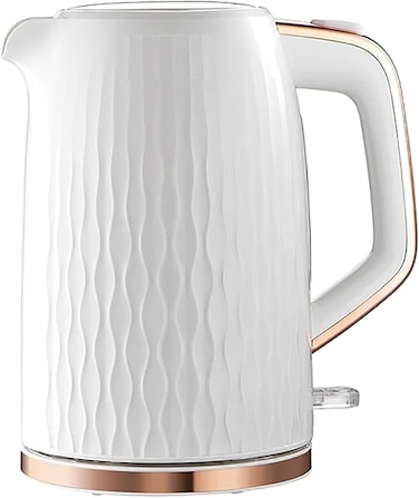Black+Decker Electric Kettle - 1.7 Litre - White - JC190W-B5