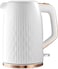 Black+Decker Electric Kettle - 1.7 Litre - White - JC190W-B5