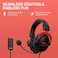 HyperX Cloud II Gaming Headset for PC &amp; PS4 &amp; Xbox One, Nintendo Switch, Red