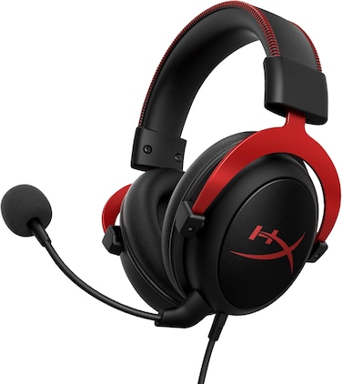 HyperX Cloud II Gaming Headset for PC &amp; PS4 &amp; Xbox One, Nintendo Switch, Red