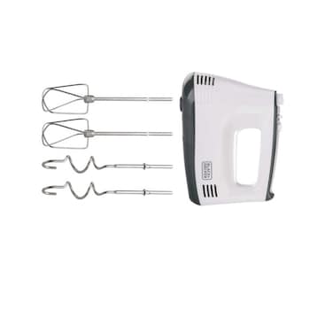 Black &amp; Decker  Hand Mixer - 300W - White - M350-B5