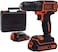 BLACK+DECKER Cordless Hammer Drill - 18 Volt - Black - BCD7108-B5