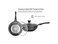 Sonex Eden 30cm Die-Cast Wok Pan with Marble Coating &amp; Glass Lid