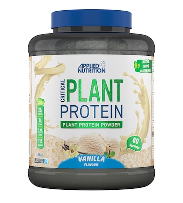 Critical Plant Protein Powder Vegan Protein - Vanilla - (1.8kg)