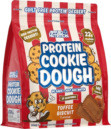 Protein Cookie Dough - Toffee Biscuit - (1 kg)