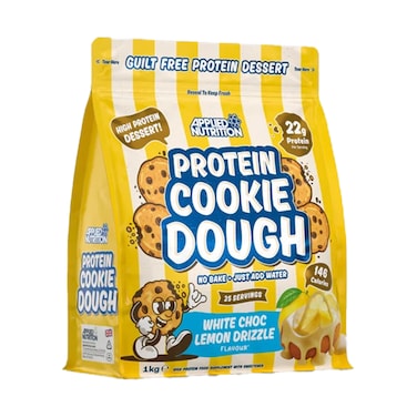 Applied Nutrition Protein Cookie Dough - High Protein Snack with 22g Protein White Chocolate Lemon Drizzle 1kg