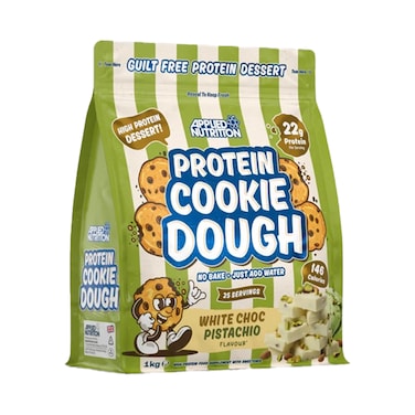 Applied Nutrition Protein Cookie Dough - High Protein Snack with 22g Protein Chocolate Pistachio 1kg