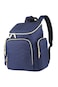 Little Story Georgia Diaper Bag wt Changing Pad &amp; Stroller Hooks - Navy Blue