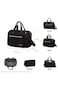 Little Story Zera Mom Dad Diaper Bag - Black