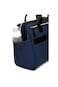 Little Story Zera Mom Dad Diaper Bag - Navy Blue